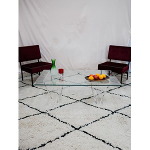 Grande table basse en verre n°773