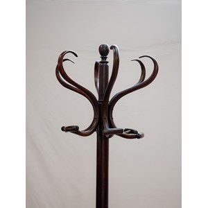 Porte-manteau perroquet en bois n°251