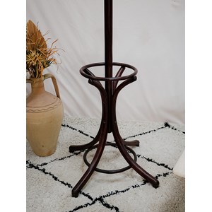 Porte-manteau perroquet en bois n°251