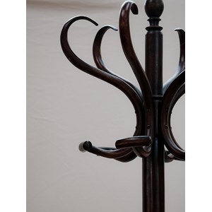 Porte-manteau perroquet en bois n°251