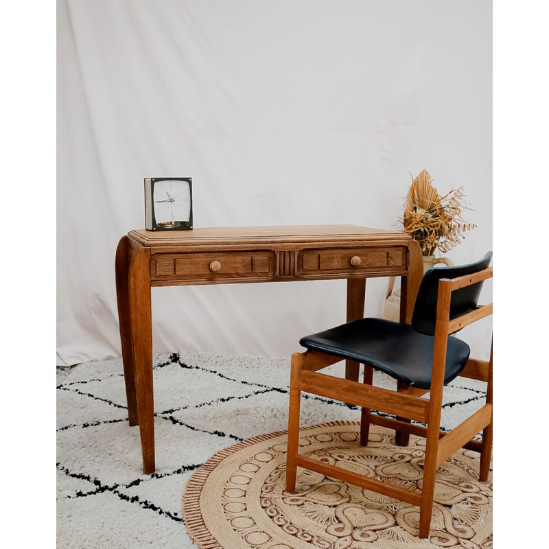 Yvan, le bureau en chêne art déco n°486