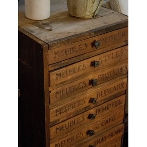 Meuble de métier en bois n°234