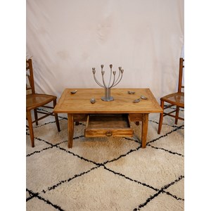 Léonie, la table basse en chêne n°469