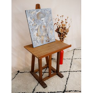 Pablo, le chevalet en chêne n°10