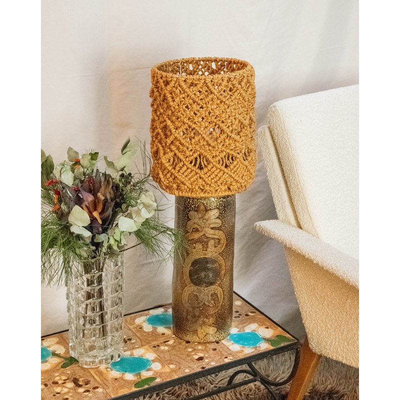 Suzanne, la lampe à poser en grès n°479