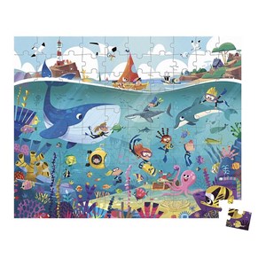 100 pieces les fonds marin