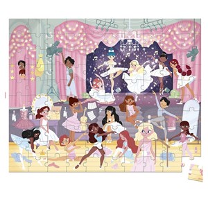 Puzzle 100 pieces les danseuses