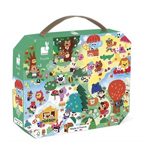 Puzzle 36 pieces les 4 saisons