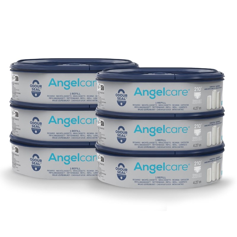 Pack de 6 recharges octogonales pour poubelle à couches dress up