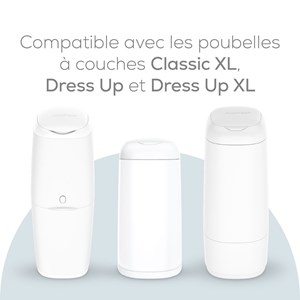 Pack de 6 recharges octogonales pour poubelle à couches dress up