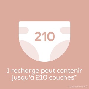 Pack de 6 recharges octogonales pour poubelle à couches dress up