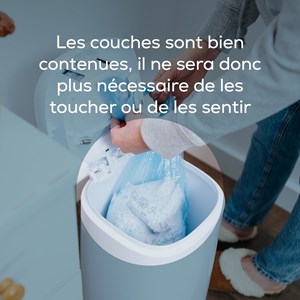 Pack de 6 recharges octogonales pour poubelle à couches dress up