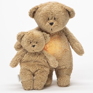 Petit ours sensoriel cappuccino