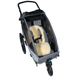Chancelière thermique sheep anthracite pour poussette