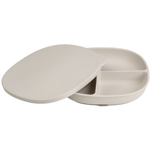 Assiette à ventouse et couvercle latte