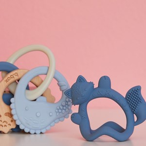 Anneau de dentition trio lullaby blue