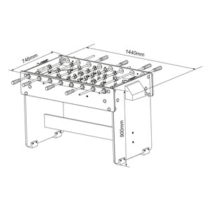 Babyfoot prism - pro elite