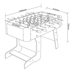 Babyfoot cougar vert