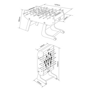 Babyfoot cougar vert