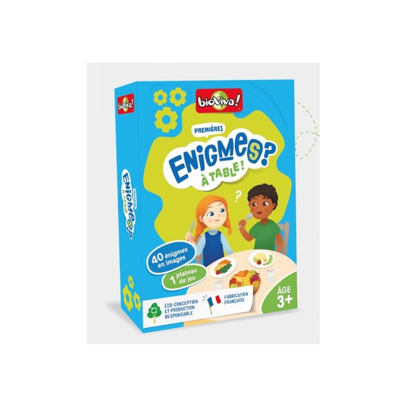 Mes premieres enigmes - a table