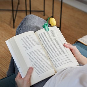 Lampe de lecture tulipe  jaune