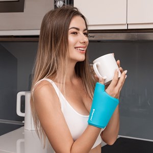 Attelle poignet et  chaud et froid icethermax  - soulagement des  inflamations Bleu