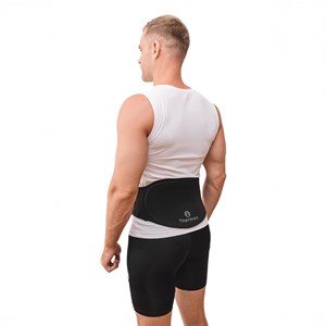 Ceinture lombaire chaud et froid icethermax - soulagement des douleurs lombaires Noir