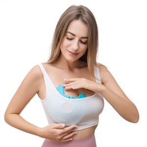 Coussin mammaires chaud et froid icethermax  x2 - soulagement des douleurs Bleu