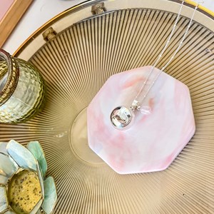 Bola de grossesse argent quartz