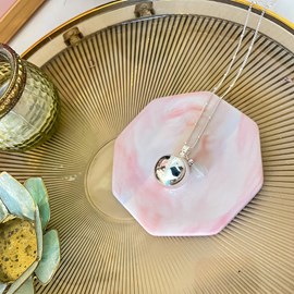 Bola de grossesse argent lune