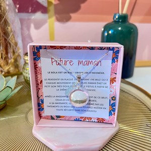 Bola de grossesse argent lune