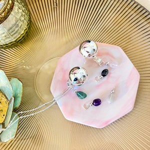 Bola de grossesse argent aventurine