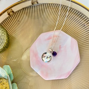 Bola de grossesse argent amethyste