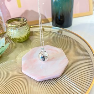 Bola de grossesse argent labradorite