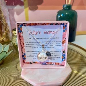 Bola de grossesse argent labradorite