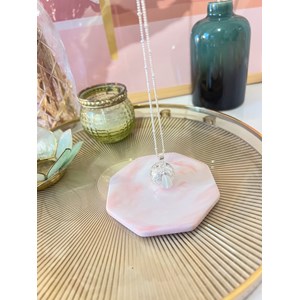 Bola de grossesse gravé argent lune