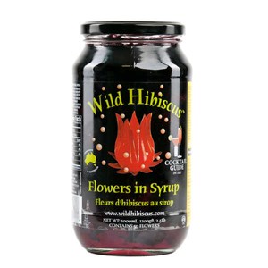 Fleurs d'hibiscus au sirop wild hibiscus