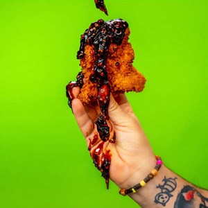 Claques à tofu - marinade au piment