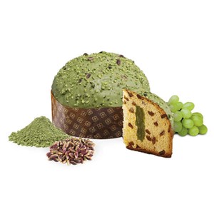 Panettone artisanal à la pistache et au matcha loison