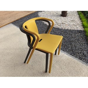 Ensemble repas de jardin 6 places en aluminium laqué