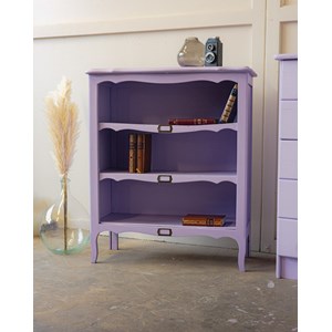 Gaëlle, l'étagère violette en pin n°687