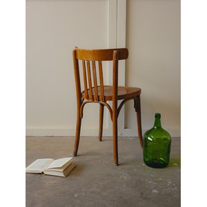 Lot de 4 chaises bistrot en bois n°986