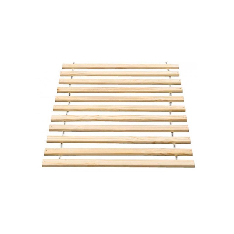 Sommier 15 lattes 90x200cm beige