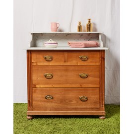 Coiffeuse en marbre blanc n°249