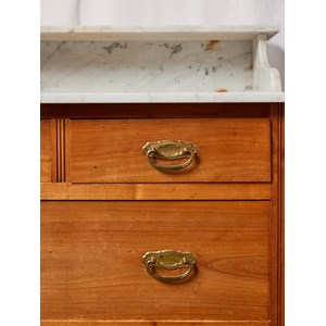 Coiffeuse en marbre blanc n°249