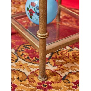 Paire table basse en laiton n°800