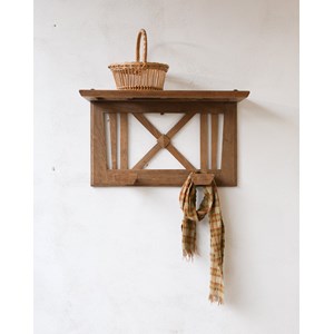 Porte-manteau mural en bois n°259