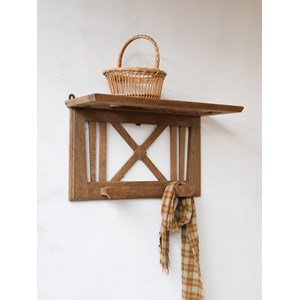 Porte-manteau mural en bois n°259