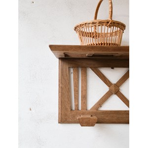 Porte-manteau mural en bois n°259