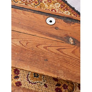 Pupitre d'écolier double en bois n°554